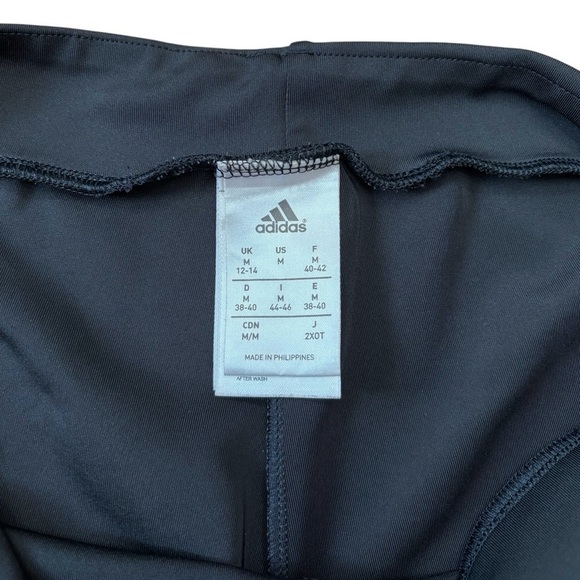 Adidas, Black Sport Leggings, Comfort and Performance, Medium 🏃♀️➡️ - Picture 2 of 8